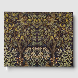William Morris - Pheasant Bird Träd Botanical Gästböcker