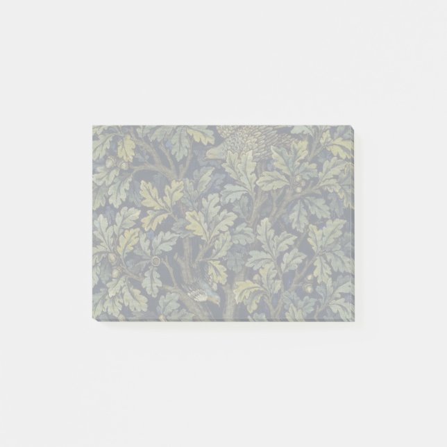 William Morris - Pheasant Bird Träd Botanical Post-it Block (Framsida)