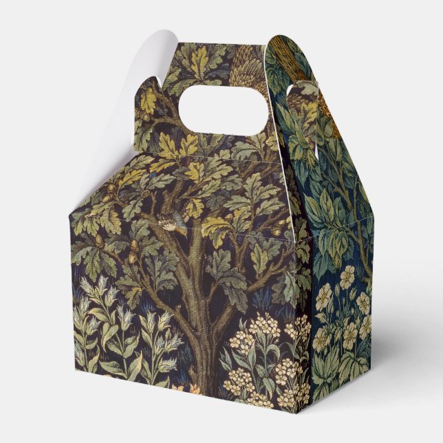 William Morris - Pheasant Bird Träd Botanical Presentaskar (Framsidan Sidan)