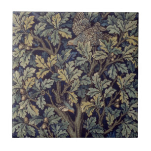 William Morris Pheasant Bird Träd Woodland Kakelplatta