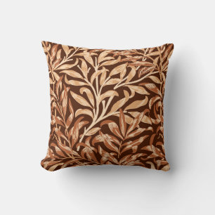 William Morris pillövruska, Taupe och brunt Kudde