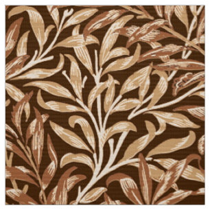 William Morris pillövruska, Taupe och brunt Tyg