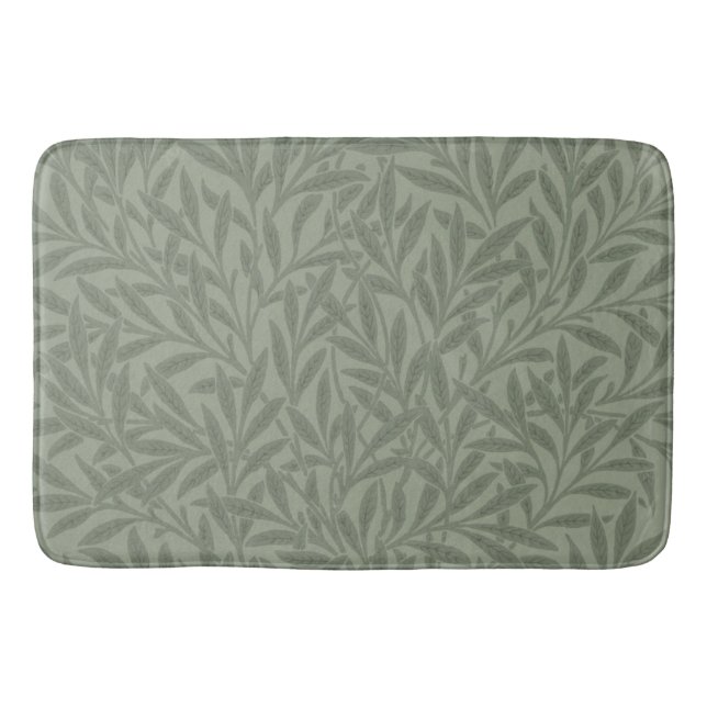 William Morris Pilmönster Antik Ljusgrön Badrumsmatta (Framsidan)