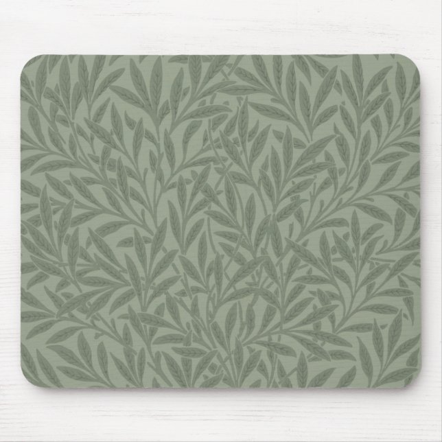 William Morris Pilmönster Antik Ljusgrön Musmatta (Framsidan)