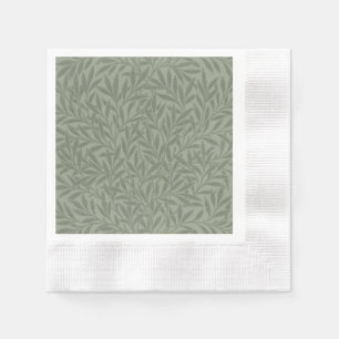William Morris Pilmönster Antik Ljusgrön Pappersservett