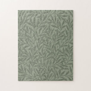 William Morris Pilmönster Antik Ljusgrön Pussel