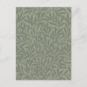 William Morris Pilmönster Antik Ljusgrön Vykort