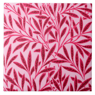 William Morris pilmönster, Mandarinorange Kakelplatta