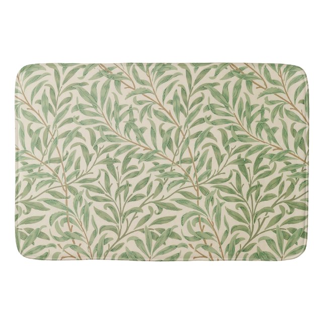 William Morris Pilträd Gård Blomma Klassiker Badrumsmatta (Framsidan)
