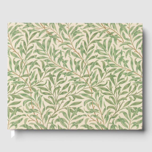 William Morris Pilträd Gård Blomma Klassiker Gästböcker (Framsida)