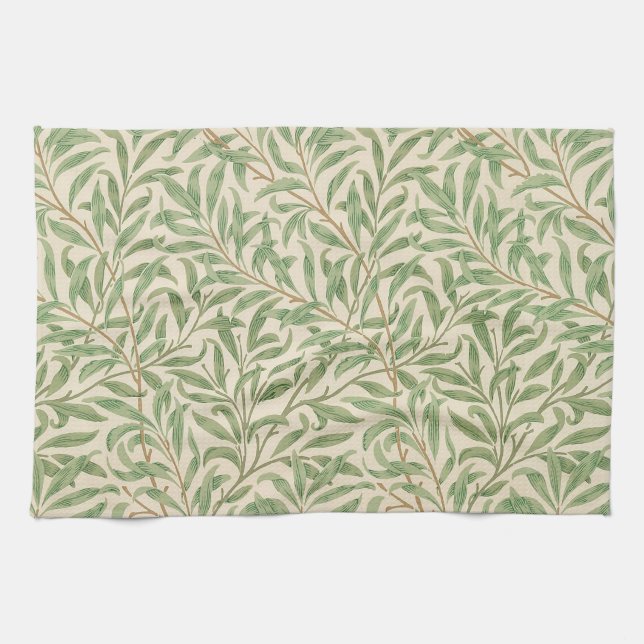 William Morris Pilträd Gård Blomma Klassiker Kökshandduk (Horisontell)