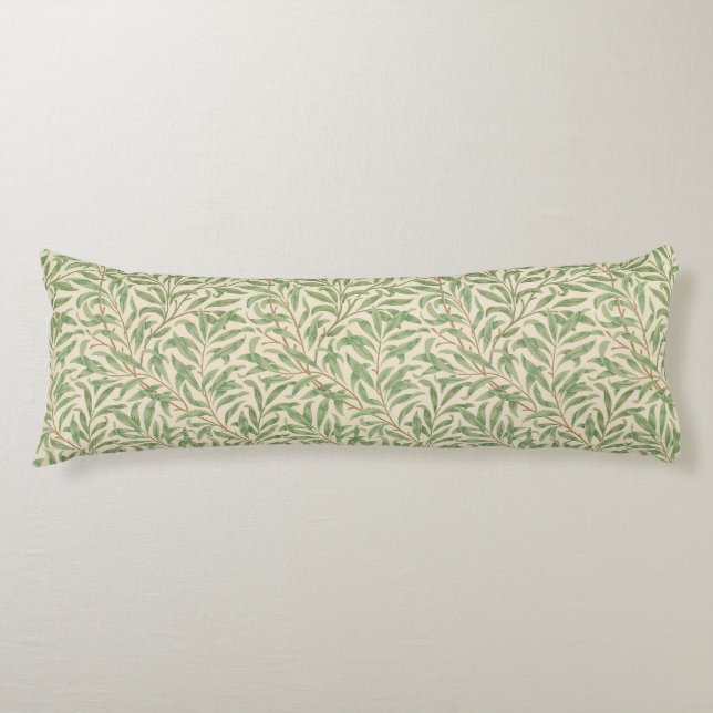 William Morris Pilträd Gård Blomma Klassiker Kroppskudde (Framsidan)