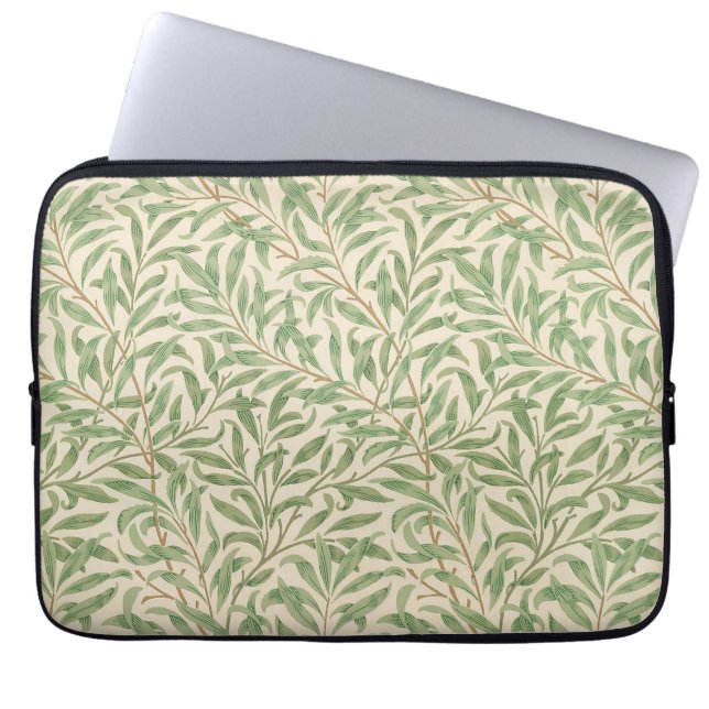 William Morris Pilträd Gård Blomma Klassiker Laptop Fodral (Framsidan)