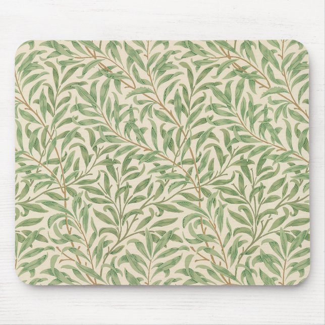 William Morris Pilträd Gård Blomma Klassiker Musmatta (Framsidan)