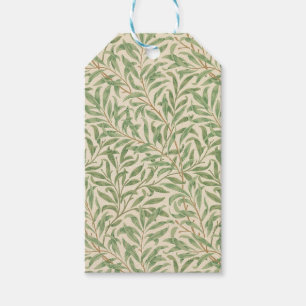 William Morris Pilträd Gård Blomma Klassiker Presentetikett