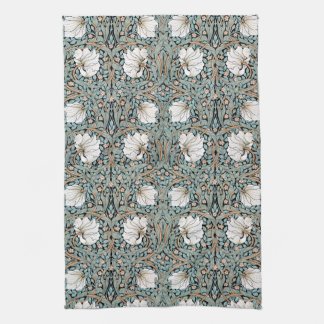 William Morris Pimpernel blommar art nouveau Kökshandduk