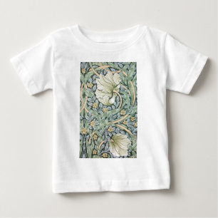William Morris Pimpernel Blommig Tapet Tee Shirt