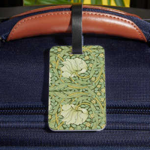 William Morris Pimpernel Blommigt Blue Tapet Bagagebricka
