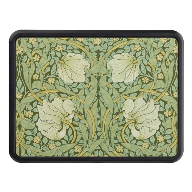 William Morris Pimpernel Blommigt Blue Tapet Dragkroksskydd (Framsidan)