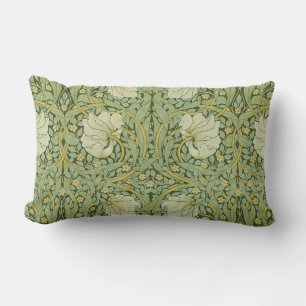William Morris Pimpernel Blommigt Blue Tapet Lumbarkudde