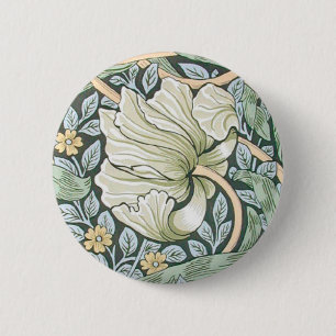 William Morris Pimpernel Blommigt Tapet Knapp