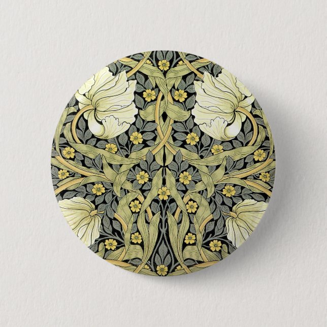 William Morris Pimpernel Blommigt Tapet Knapp (Framsida)