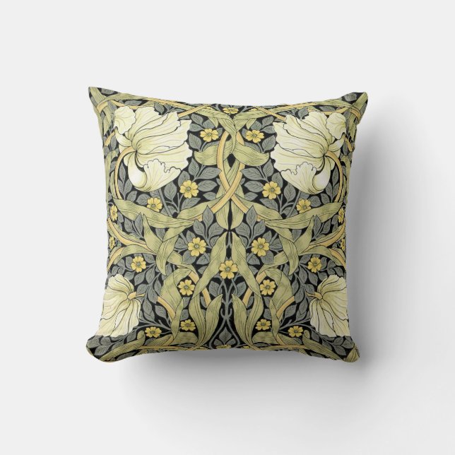 William Morris Pimpernel Blommigt Tapet Kudde (Framsida)