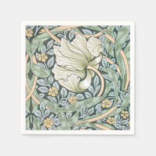 William Morris Pimpernel Blommigt Tapet Pappersservett
