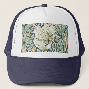 William Morris Pimpernel Blommigt Tapet Truckerkeps