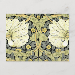 William Morris Pimpernel Blommigt Tapet Vykort