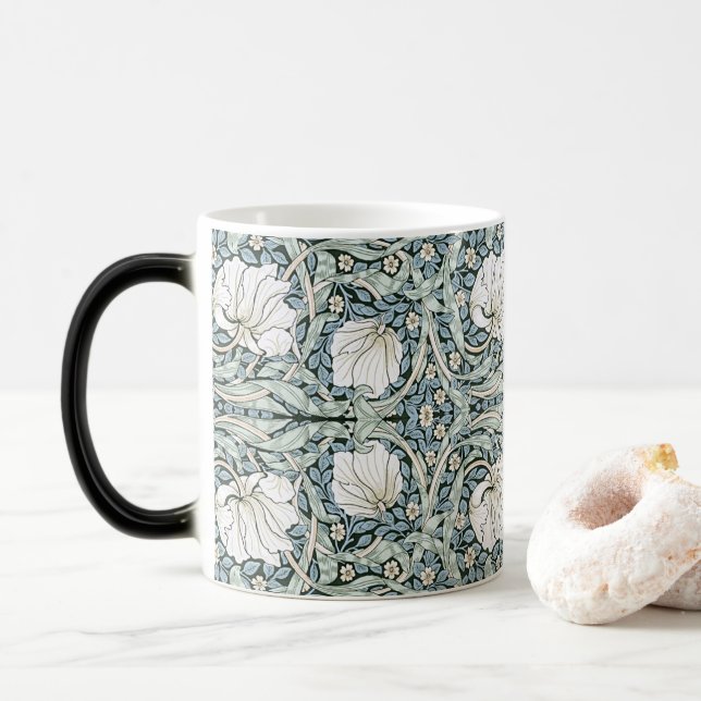 William Morris Pimpernel Blue Magisk Mugg (Med munk)