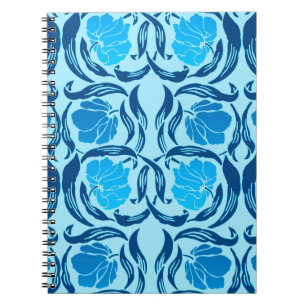 William Morris Pimpernel, Denim & Light Blue Anteckningsbok