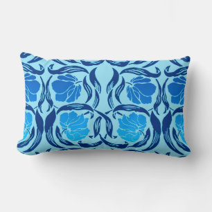 William Morris Pimpernel, Denim & Light Blue Lumbarkudde