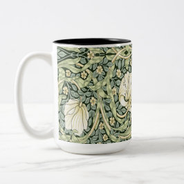 William Morris Pimpernel Grönt Två-Tonad Mugg