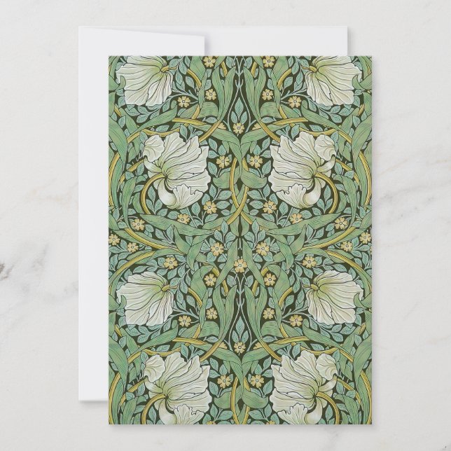 William Morris - Pimpernel Inbjudningar (Framsida)