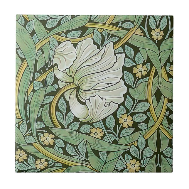 William Morris - Pimpernel Kakelplatta (Framsidan)