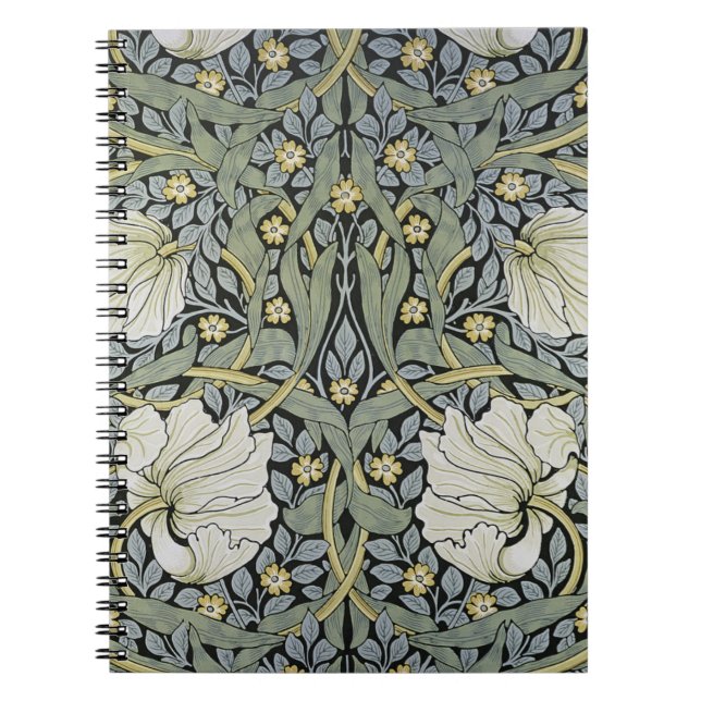 William Morris - Pimpernel Mönster Design Anteckningsbok (Framsidan)