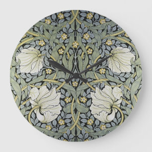 William Morris - Pimpernel Mönster Design Stor Klocka