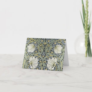 William Morris - Pimpernel Mönster Design Tack Kort