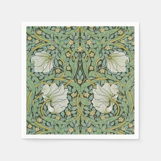 William Morris - Pimpernel Pappersservett (Framsidan)