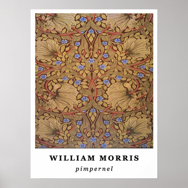 William Morris Pimpernel Poster (Framsidan)