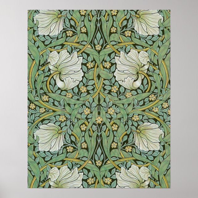 William Morris - Pimpernel Poster (Framsidan)