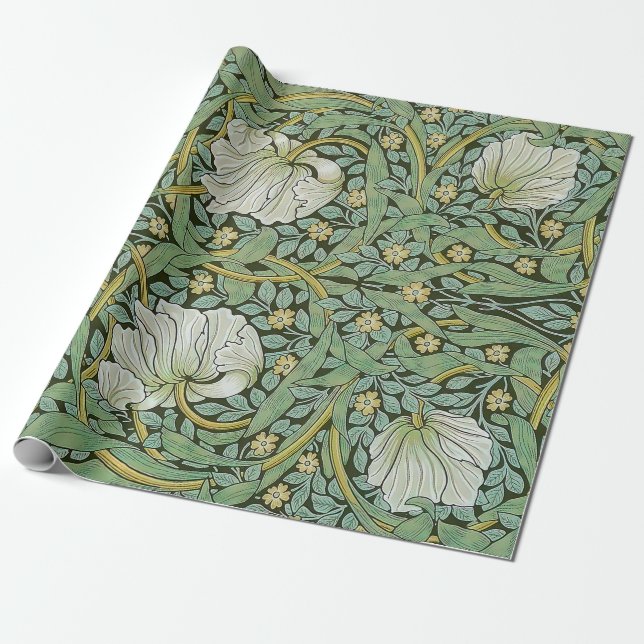 William Morris - Pimpernel Presentpapper (Utrullad)