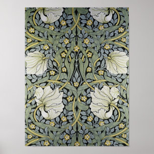 William Morris - Pimpernel Tapet Design Poster
