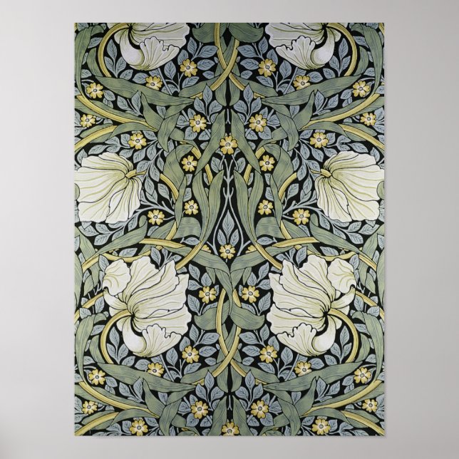 William Morris - Pimpernel Tapet Design Poster (Framsidan)