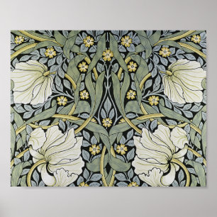 William Morris - Pimpernel Tapet Design Poster