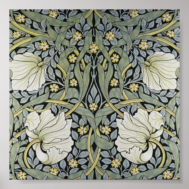 William Morris - Pimpernel Tapet Design Poster (Framsidan)
