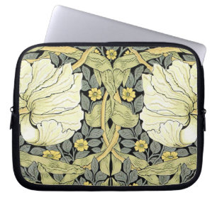 William Morris Pimpernel Tulpaner Botanisk Konst Laptop Sleeve