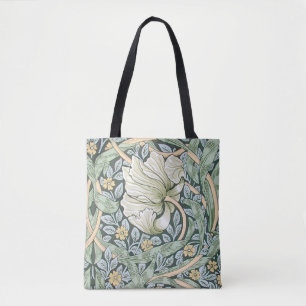 William Morris Pimpernel Tulpaner Botanisk Konst Tygkasse