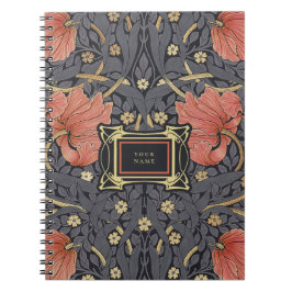William Morris Pimpernel Vintage Anteckningsbok